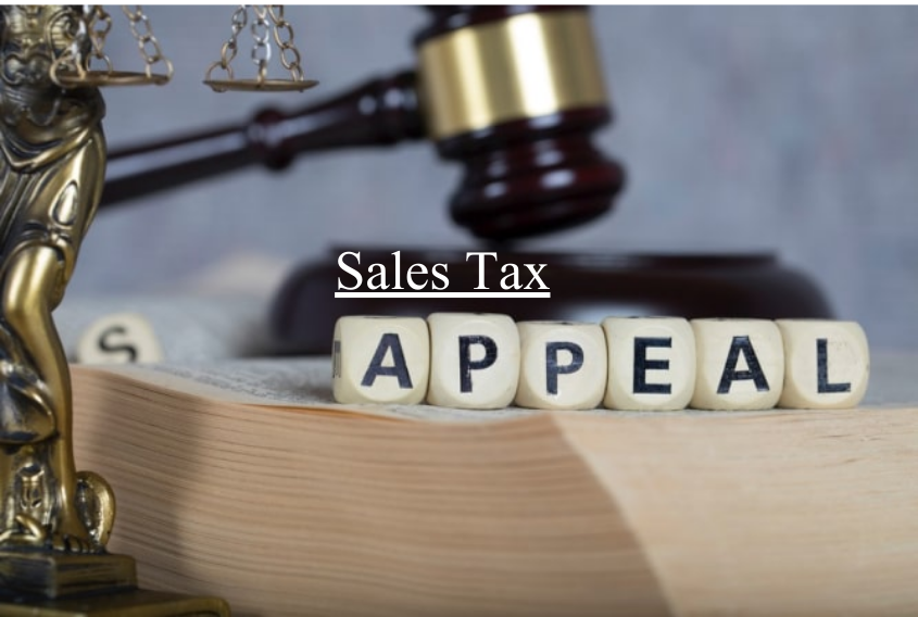 Sales Tax appeal